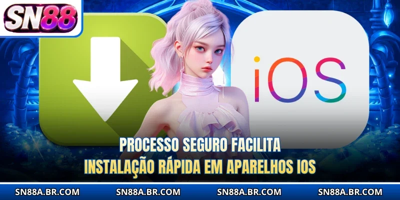 Processo seguro facilita instalação rápida em aparelhos iOS.